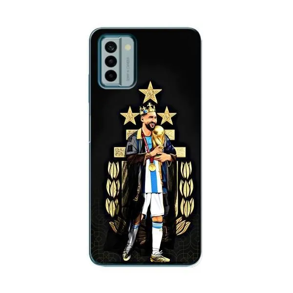 Чехол с принтом «Месси Король» для Nokia G22