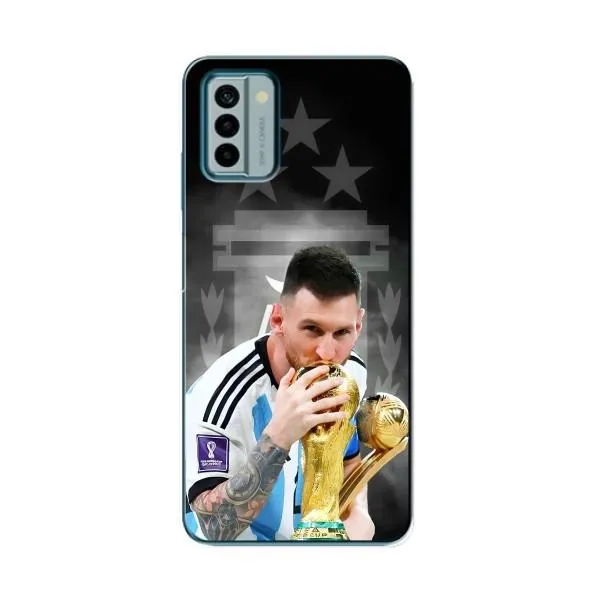 Чехол с принтом «Месси Чемпион» для Nokia G22