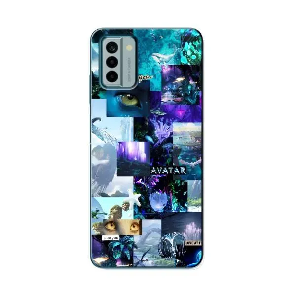 Чехол с принтом «коллаж Аватар» для Nokia G22