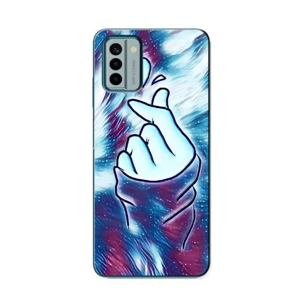 Чехол с принтом «Радужное сердце» для Nokia G22 Чехол с принтом «Радужное сердце» для Nokia G22