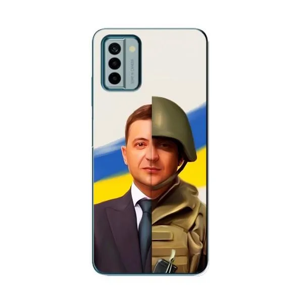 Чехол с принтом «Зеленский солдат» для Nokia G22