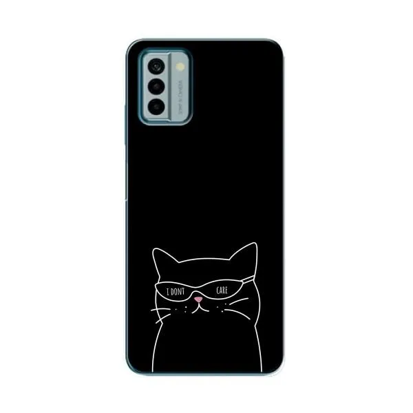 Чехол с принтом «Равнодушный кот» для Nokia G22