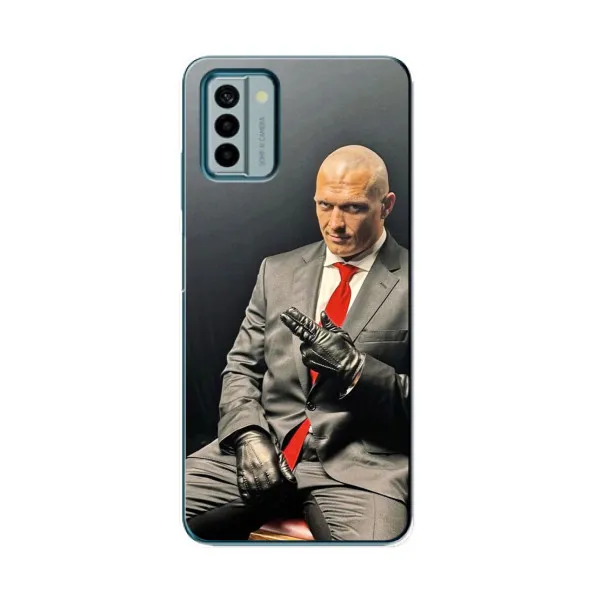 Чехол с принтом «Усик Hitman» для Nokia G22