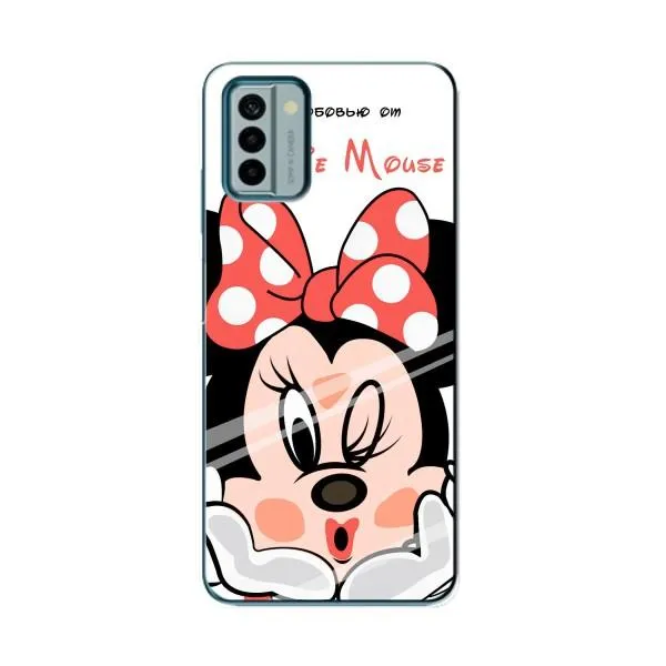 Чехол с принтом «Маус Минни» для Nokia G22 Чехол с принтом «Маус Минни» для Nokia G22