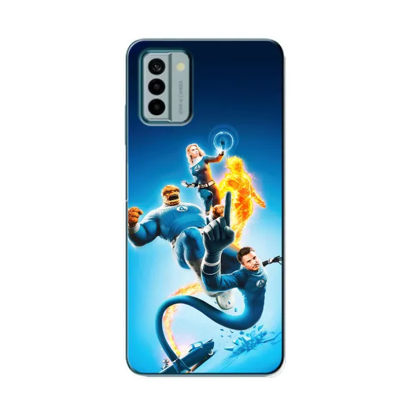 Чехол с принтом «Герои Фантастическая Четверка» для Nokia G22 Чехол с принтом «Герои Фантастическая Четверка» для Nokia G22