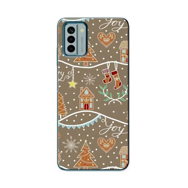 Чехол с принтом «Новогодние пряники» для Nokia G22
