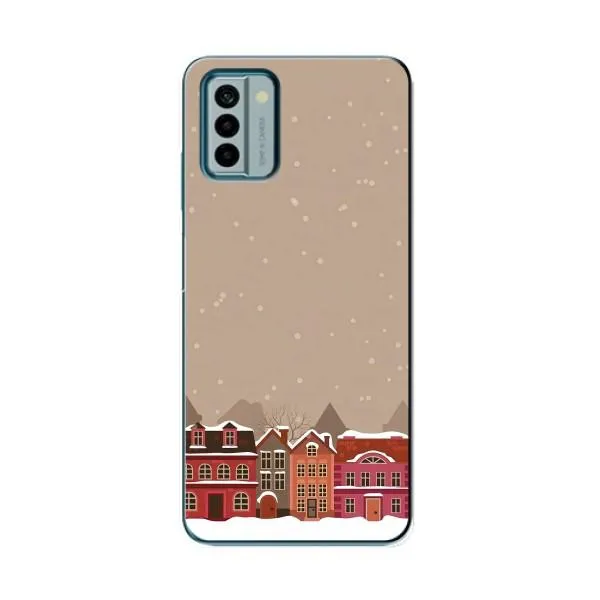 Чехол с принтом «Зимний город» для Nokia G22