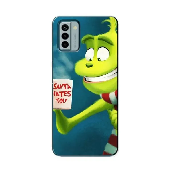 Чехол с принтом «Зеленый Гринч» для Nokia G22