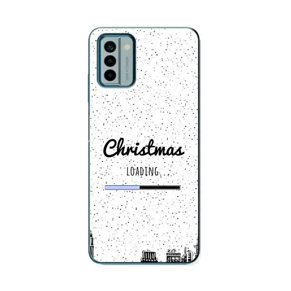 Чехол с принтом «Рождество загружается» для Nokia G22