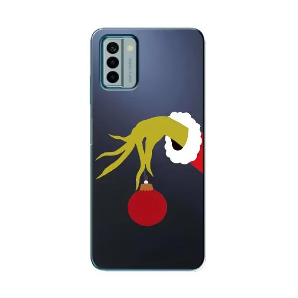 Чехол с принтом «Гринч с игрушкой» для Nokia G22
