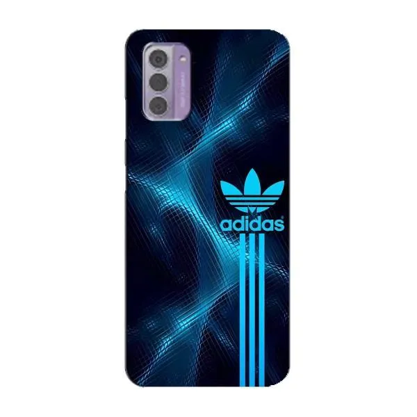 Чехол с принтом «Синий Адидас» для Nokia G42