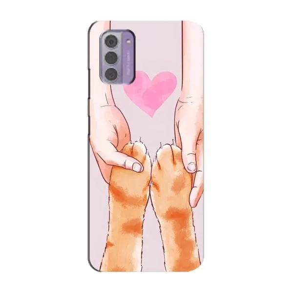 Чехол с принтом «Любовь к котикам» для Nokia G42