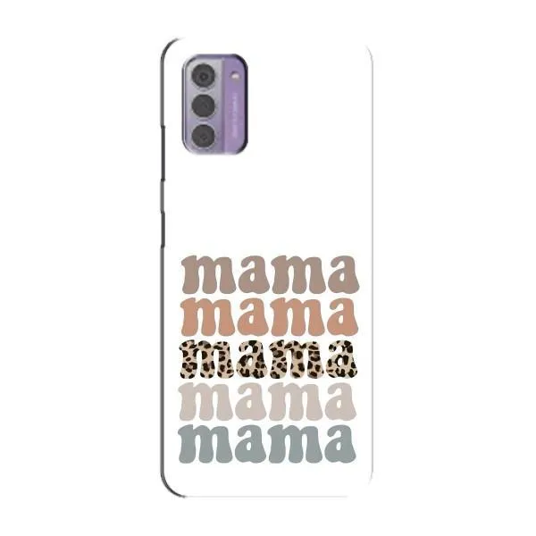 Чехол с принтом «Текстовый коллаж мама» для Nokia G42 Чехол с принтом «Текстовый коллаж мама» для Nokia G42