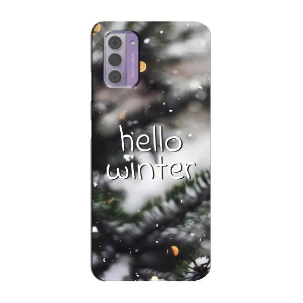Чехол с принтом «Hello winter» для Nokia G42