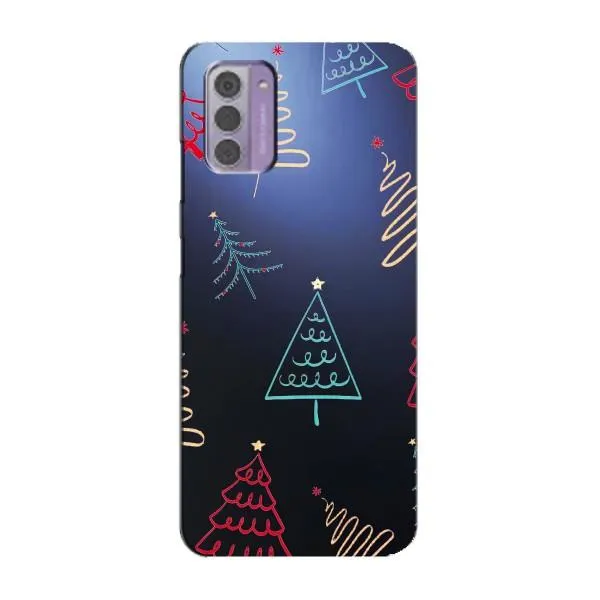 Чехол с принтом «Рождественские елки» для Nokia G42