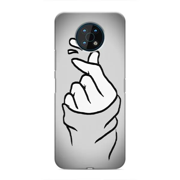 Чохол з принтом «Значок Love» для Nokia G50