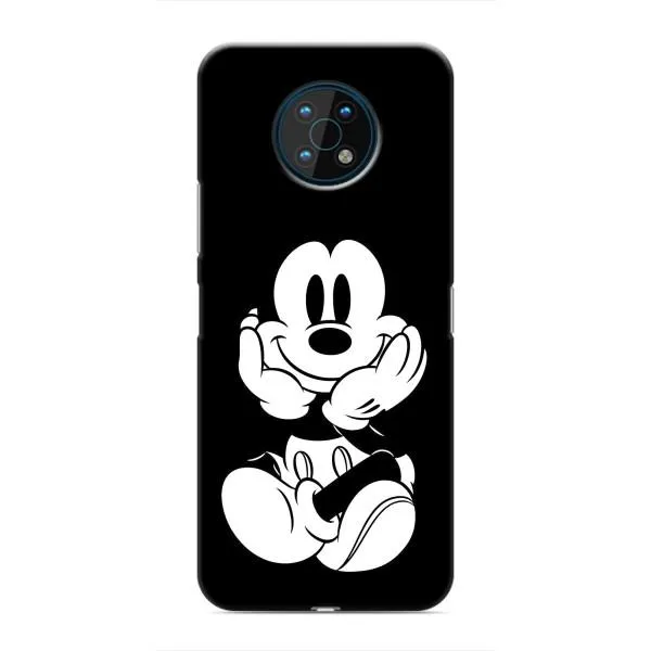 Чехол с принтом «Микки на черном» для Nokia G50 Чехол с принтом «Микки на черном» для Nokia G50