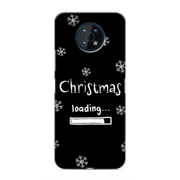 Чехол с принтом «Christmas loading» для Nokia G50