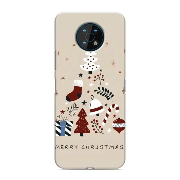 Чехол с принтом «Merry Christmas» для Nokia G50
