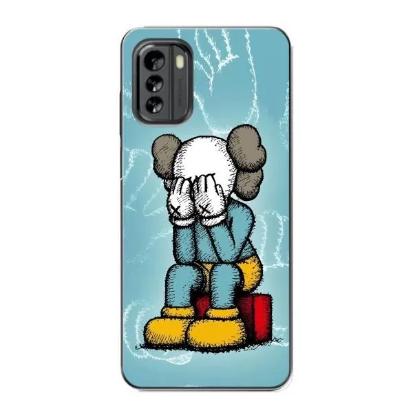 Чехол с принтом «Плач Bearbrick» для Nokia G60