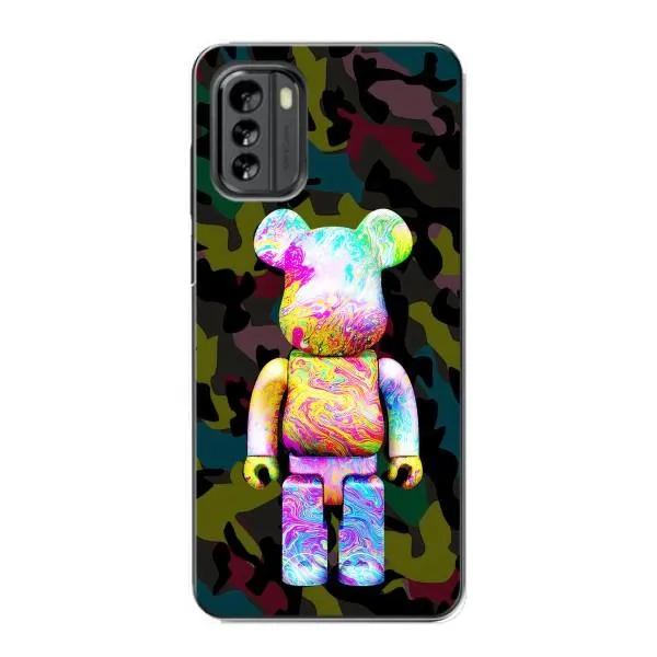 Чехол с принтом «Яркий Bearbrick» для Nokia G60