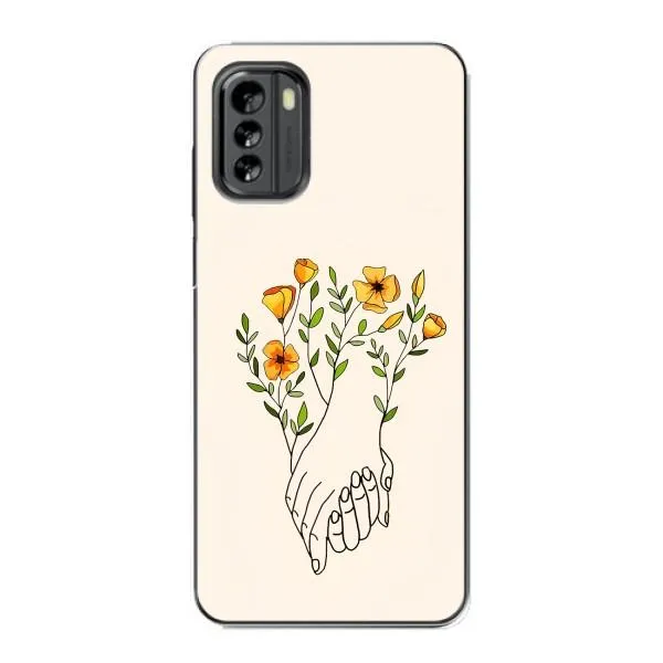Чехол с принтом «Руки любви» для Nokia G60