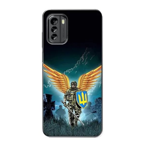 Чохол з принтом «Солдат ЗСУ» для Nokia G60