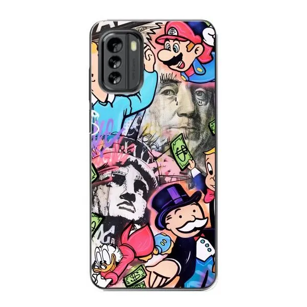 Чохол з принтом «Monopoly man» для Nokia G60 Чохол з принтом «Monopoly man» для Nokia G60