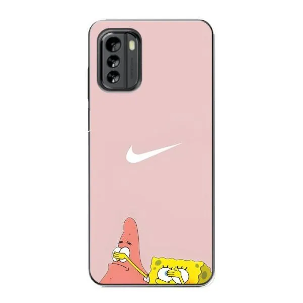 Чехол с принтом «Патрик и Губка» для Nokia G60 Чехол с принтом «Патрик и Губка» для Nokia G60