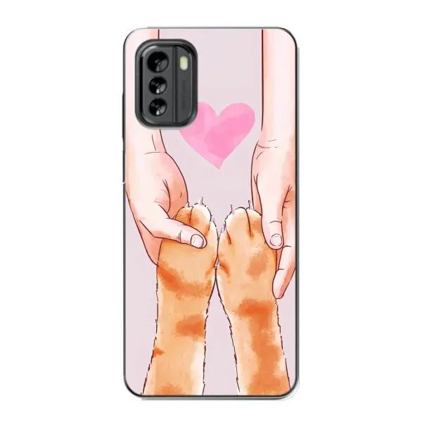 Чехол с принтом «Любовь к котикам» для Nokia G60 Чехол с принтом «Любовь к котикам» для Nokia G60