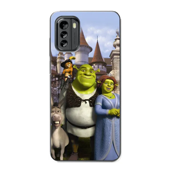Чехол с принтом «Сказочные герои Шрека» для Nokia G60