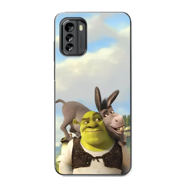 Чехол с принтом «Шрек и Осел» для Nokia G60
