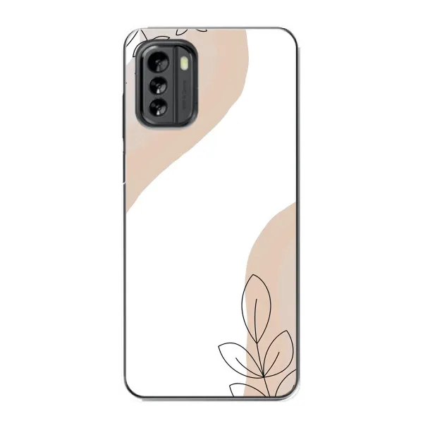 Чохол з принтом «Нюдова гілочка абстракція» для Nokia G60