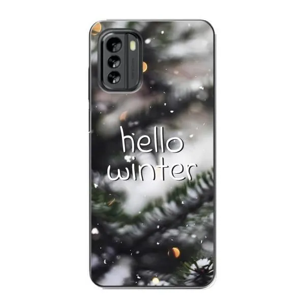 Чехол с принтом «Hello winter» для Nokia G60