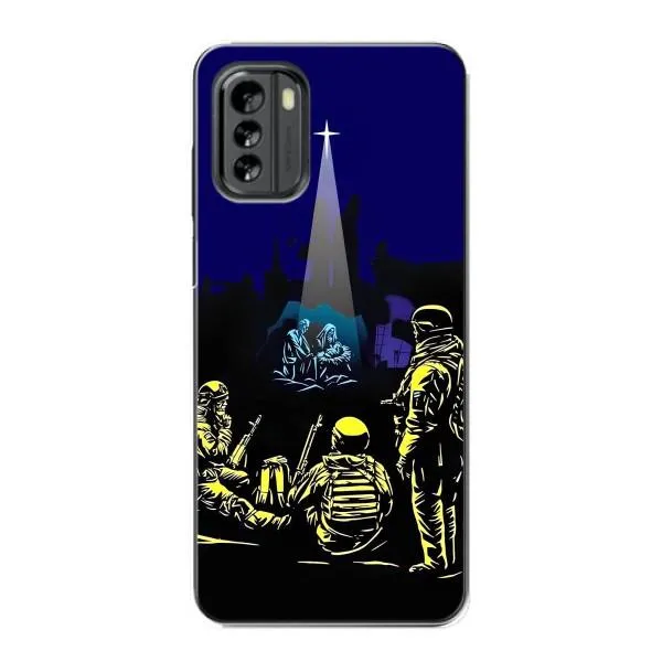 Чехол с принтом «Рождество в Украине» для Nokia G60 Чехол с принтом «Рождество в Украине» для Nokia G60