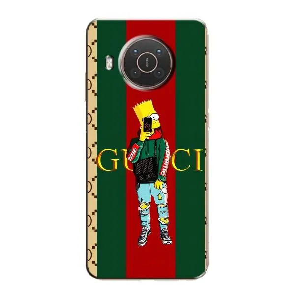 Чехол с принтом «Барт ГУЧЧИ» для Nokia X10