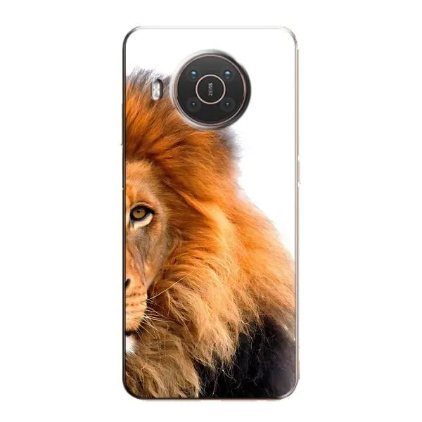 Чехол с принтом «Лев грива» для Nokia X10
