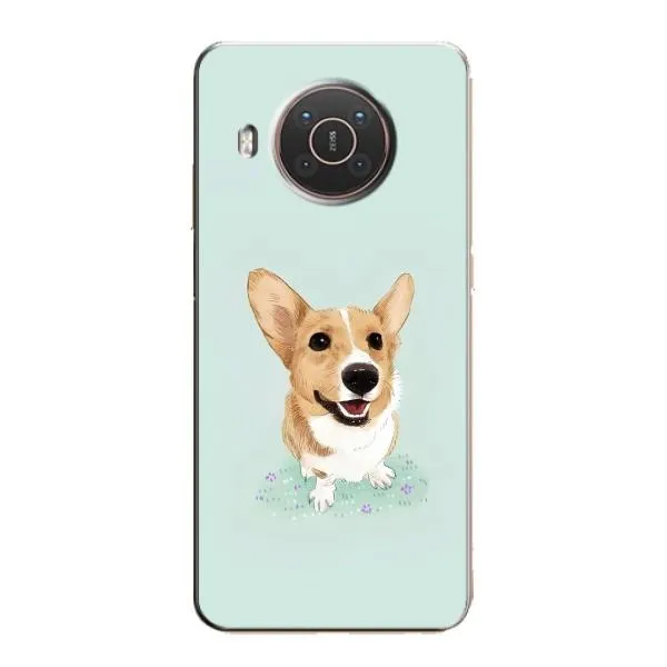 Чехол с принтом «Корги» для Nokia X10