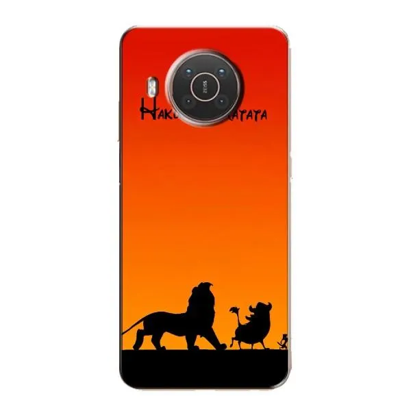 Чехол с принтом «Акуна Матата закат» для Nokia X10 Чехол с принтом «Акуна Матата закат» для Nokia X10