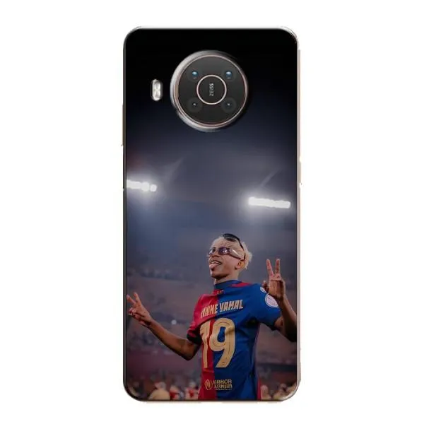 Чехол с принтом «Ямаль на стадионе» для Nokia X10