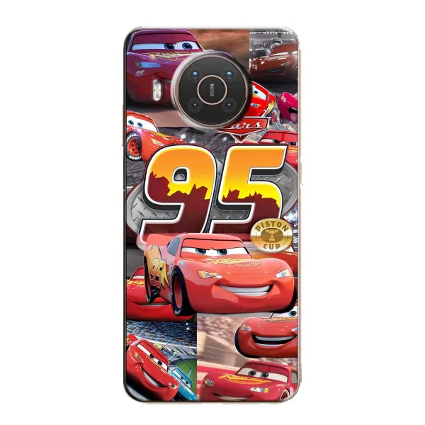 Чехол с принтом «Коллаж Молния Маквин» для Nokia X10 Чехол с принтом «Коллаж Молния Маквин» для Nokia X10