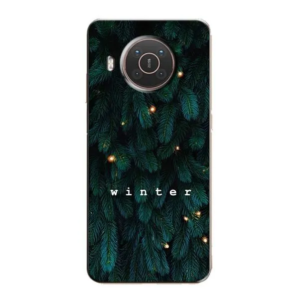Чехол с принтом «Winter» для Nokia X10
