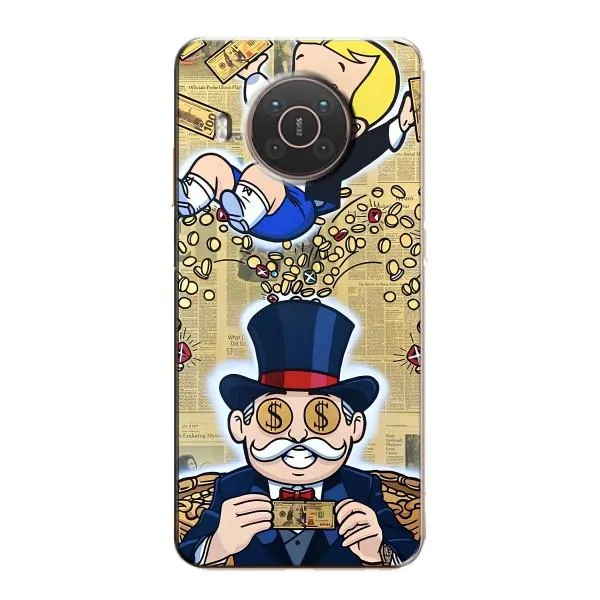 Чехол с принтом «Монополия Мен» для Nokia X10