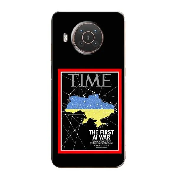 Чехол с принтом «TIME Ukraine» для Nokia X10 Чехол с принтом «TIME Ukraine» для Nokia X10