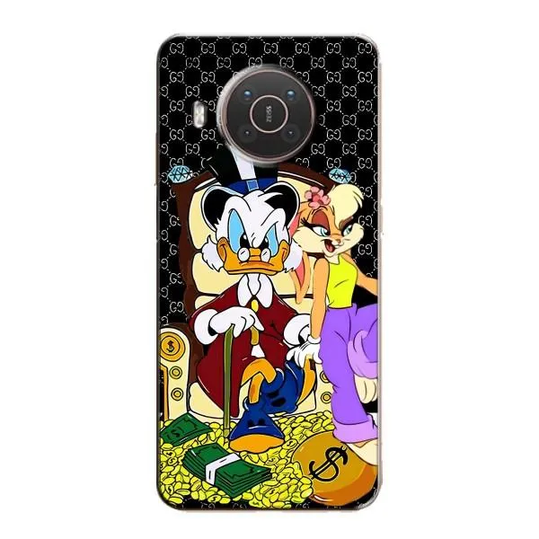 Чехол с принтом «Стильная Утка» для Nokia X20