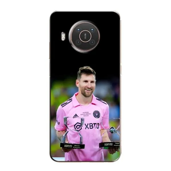 Чехол с принтом «Кубки Месси» для Nokia X20 Чехол с принтом «Кубки Месси» для Nokia X20