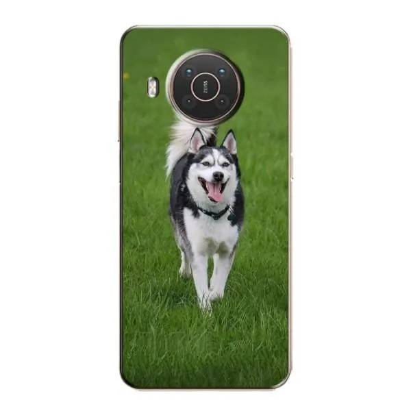 Чехол с принтом «Радостный Хаски» для Nokia X20