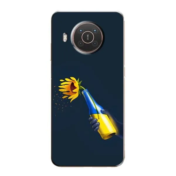 Чехол с принтом «Коктейль молотова» для Nokia X20