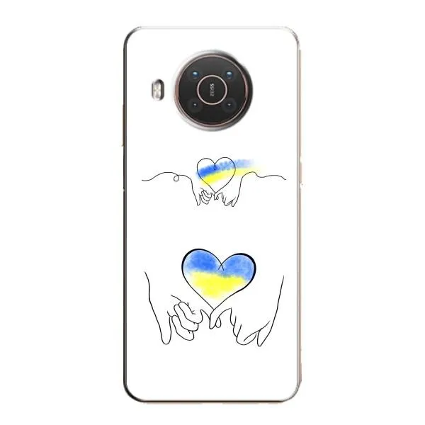 Чехол с принтом «Мир Украине» для Nokia X20