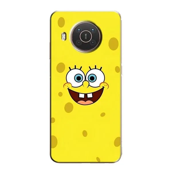 Чехол с принтом «Мордашка Спанч Боба» для Nokia X20